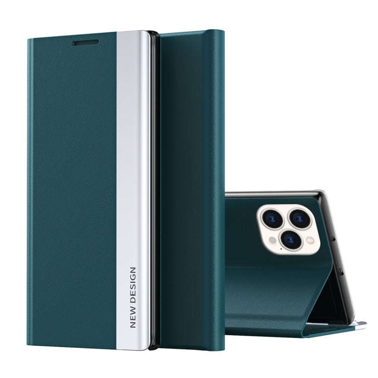 Side Electroplated Adsorption Leather Phone Case, For iPhone 17e / 16e, For iPhone 17 Pro Max, Fo...