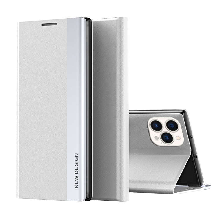 Side Electroplated Adsorption Leather Phone Case, For iPhone 17e / 16e, For iPhone 17 Pro Max, Fo...