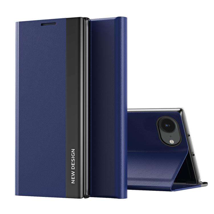 Side Electroplated Adsorption Leather Phone Case, For iPhone 17e / 16e, For iPhone 17 Pro Max, Fo...