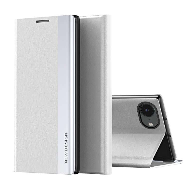 Side Electroplated Adsorption Leather Phone Case, For iPhone 17e / 16e, For iPhone 17 Pro Max, Fo...