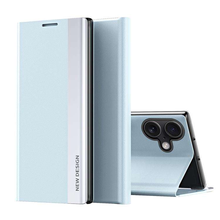Side Electroplated Adsorption Leather Phone Case, For iPhone 17e / 16e, For iPhone 17 Pro Max, Fo...