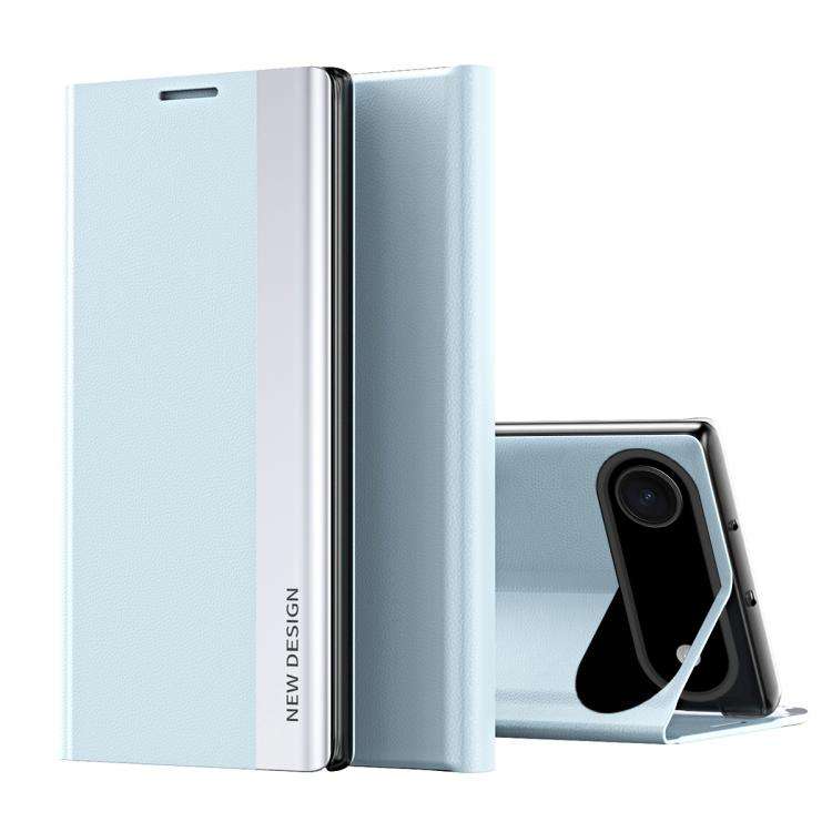 Side Electroplated Adsorption Leather Phone Case, For iPhone 17e / 16e, For iPhone 17 Pro Max, Fo...