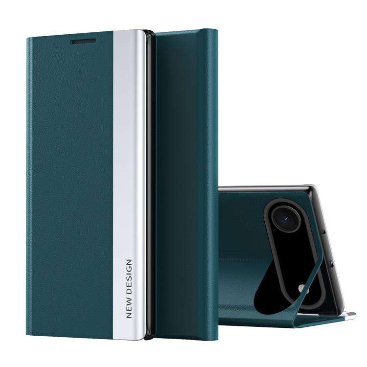 Side Electroplated Adsorption Leather Phone Case, For iPhone 17e / 16e, For iPhone 17 Pro Max, Fo...