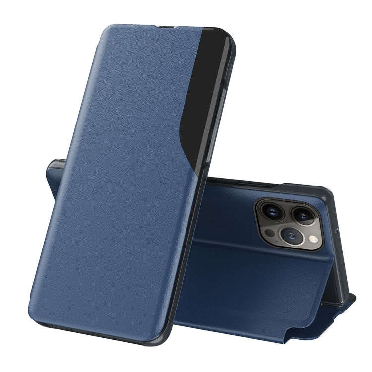 Side Display Flip Leather Phone Case, For iPhone 17e / 16e, For iPhone 17 Pro Max, For iPhone 17 ...