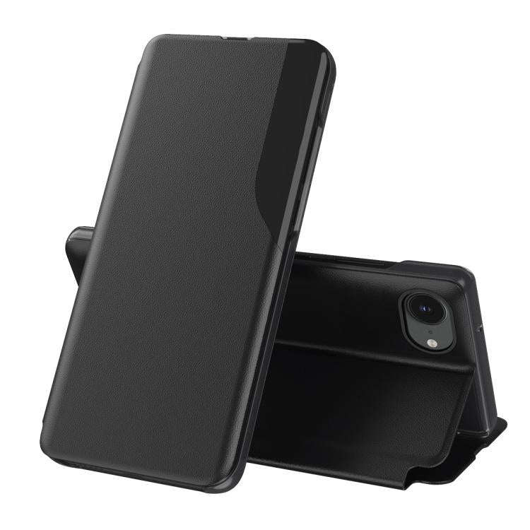 Side Display Flip Leather Phone Case, For iPhone 17e / 16e, For iPhone 17 Pro Max, For iPhone 17 ...
