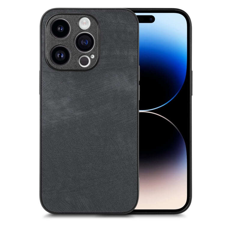 Vintage Leather PC Back Cover Phone Case, For iPhone 14 Pro Max, For iPhone 7 / 8 / SE 2022 / SE ...