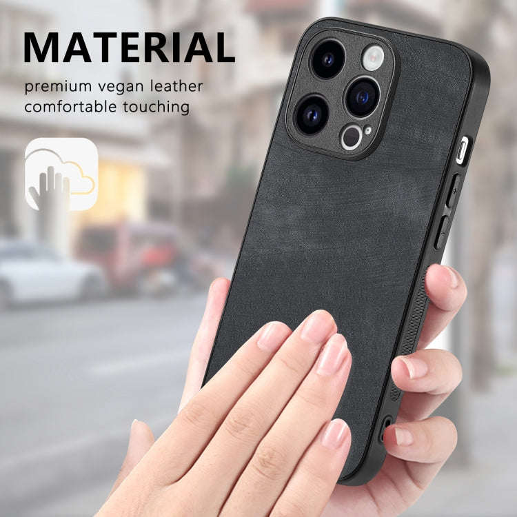 Vintage Leather PC Back Cover Phone Case, For iPhone 14 Pro Max, For iPhone 7 / 8 / SE 2022 / SE ...