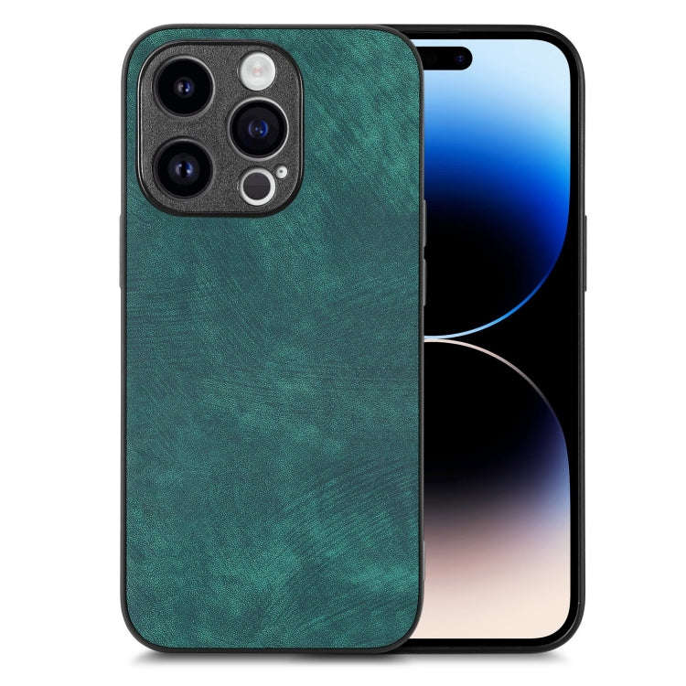 Vintage Leather PC Back Cover Phone Case, For iPhone 14 Pro Max, For iPhone 7 / 8 / SE 2022 / SE ...