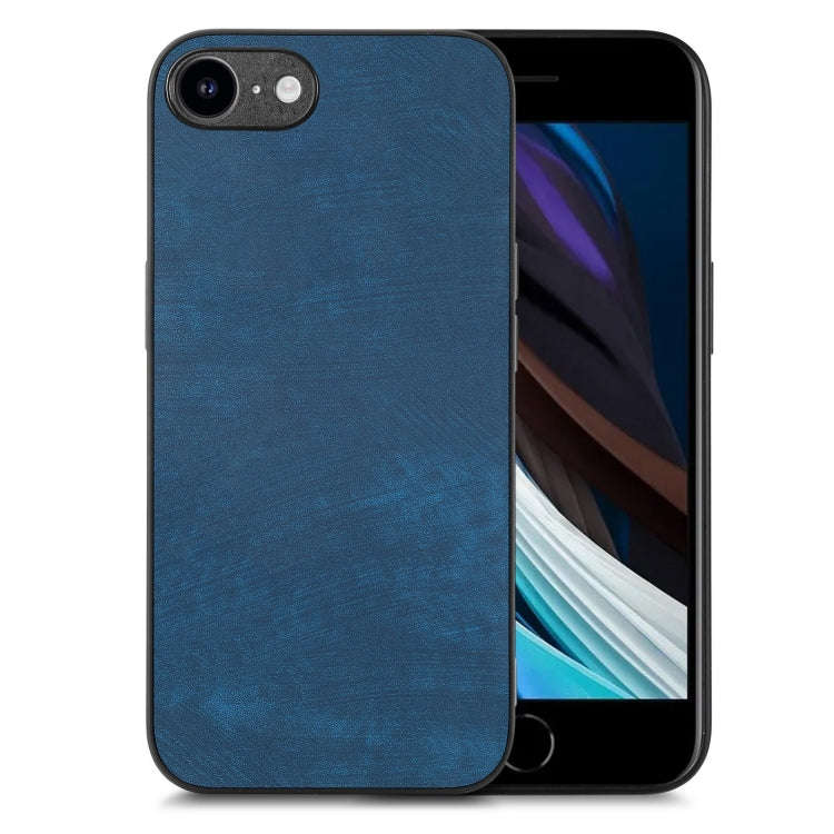 Vintage Leather PC Back Cover Phone Case, For iPhone 14 Pro Max, For iPhone 7 / 8 / SE 2022 / SE ...