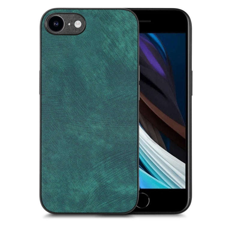 Vintage Leather PC Back Cover Phone Case, For iPhone 14 Pro Max, For iPhone 7 / 8 / SE 2022 / SE ...