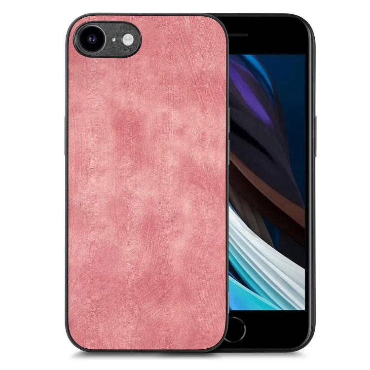Vintage Leather PC Back Cover Phone Case, For iPhone 14 Pro Max, For iPhone 7 / 8 / SE 2022 / SE ...