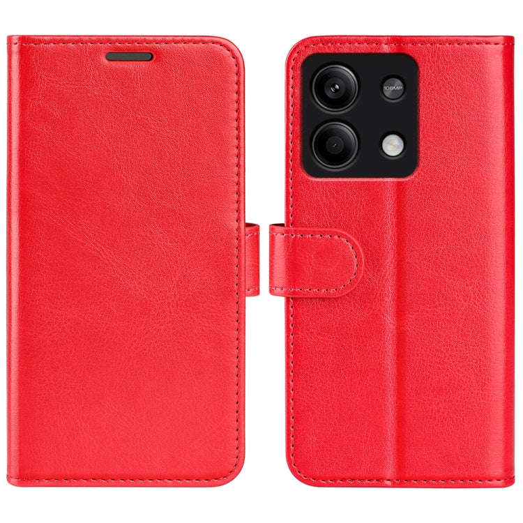 R64 Texture Horizontal Flip Leather Phone Case, For Xiaomi Redmi 14C 4G, For Xiaomi Redmi K70 Ult...