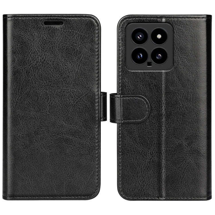 R64 Texture Horizontal Flip Leather Phone Case, For Xiaomi Redmi 14C 4G, For Xiaomi Redmi K70 Ult...