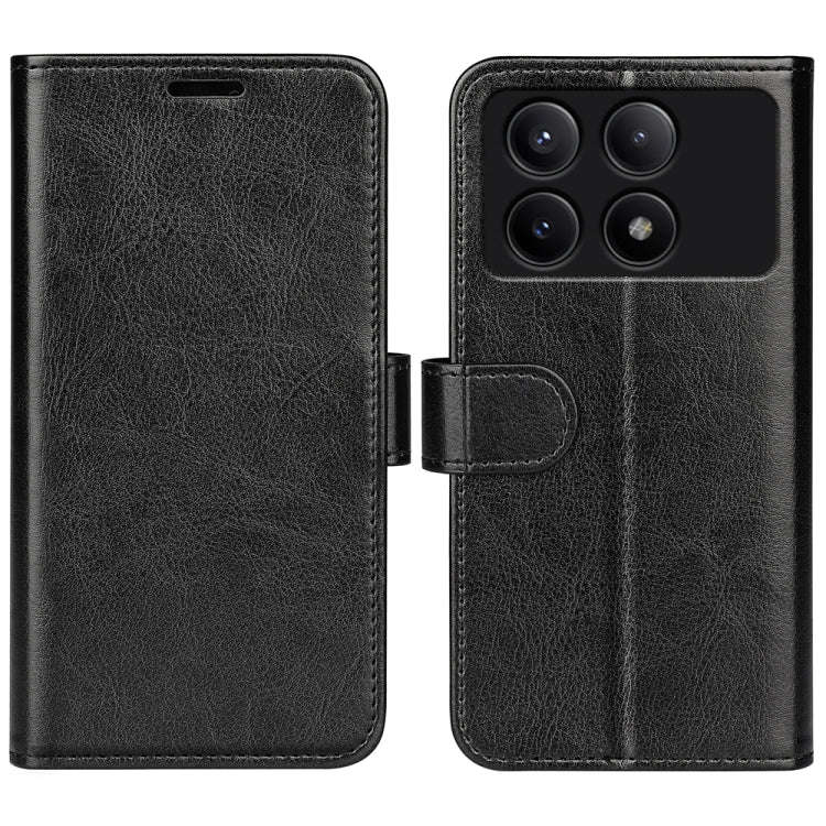 R64 Texture Horizontal Flip Leather Phone Case, For Xiaomi Redmi Note 14 Pro 5G, For Xiaomi 14T P...