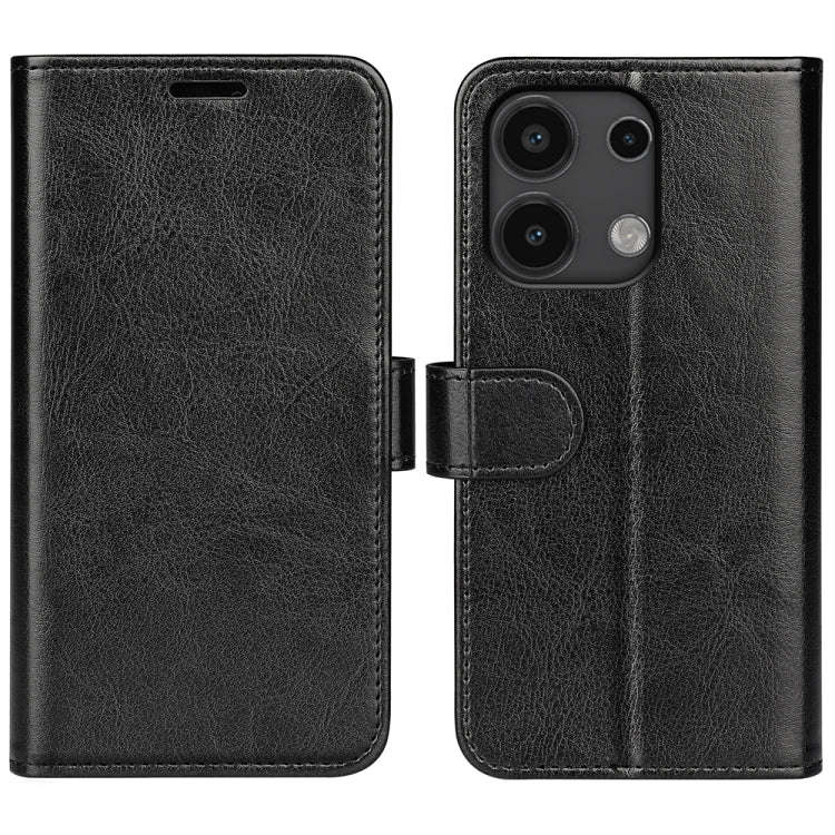 R64 Texture Horizontal Flip Leather Phone Case, For Xiaomi Redmi Note 14 Pro 5G, For Xiaomi 14T P...