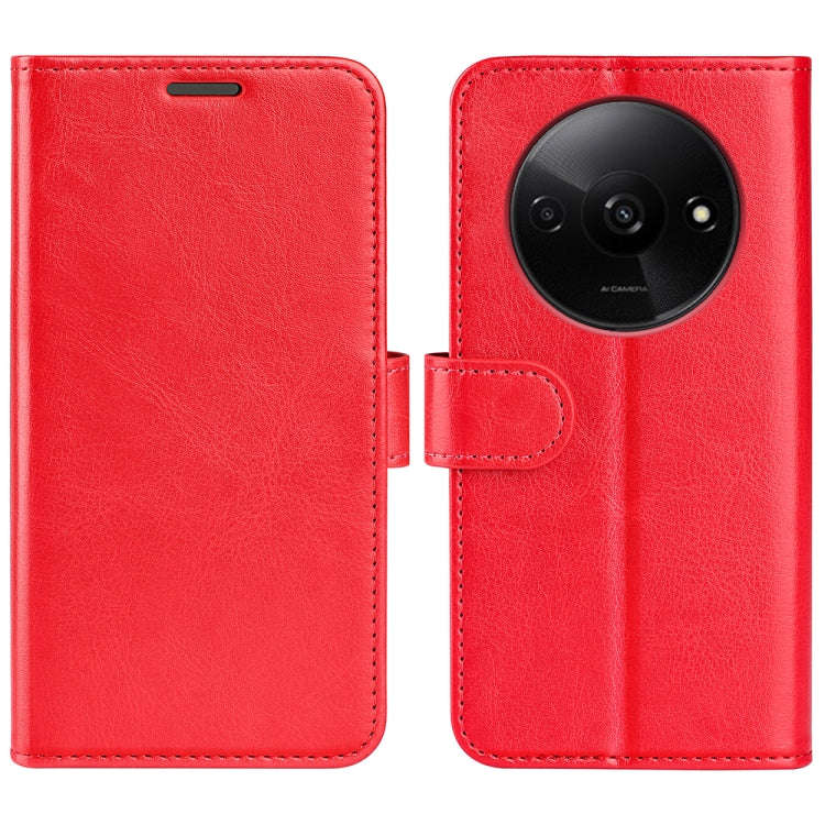 R64 Texture Horizontal Flip Leather Phone Case, For Xiaomi Redmi Note 14 Pro 5G, For Xiaomi 14T P...