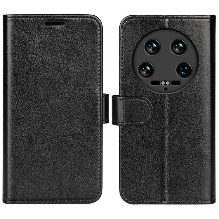 R64 Texture Horizontal Flip Leather Phone Case, For Xiaomi Redmi Note 14 Pro 5G, For Xiaomi 14T P...
