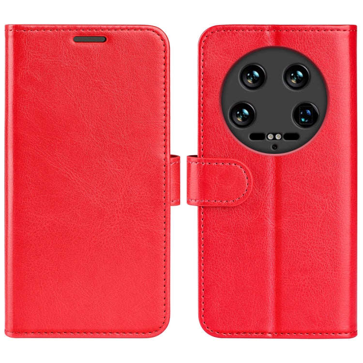 R64 Texture Horizontal Flip Leather Phone Case, For Xiaomi Redmi Note 14 Pro 5G, For Xiaomi 14T P...