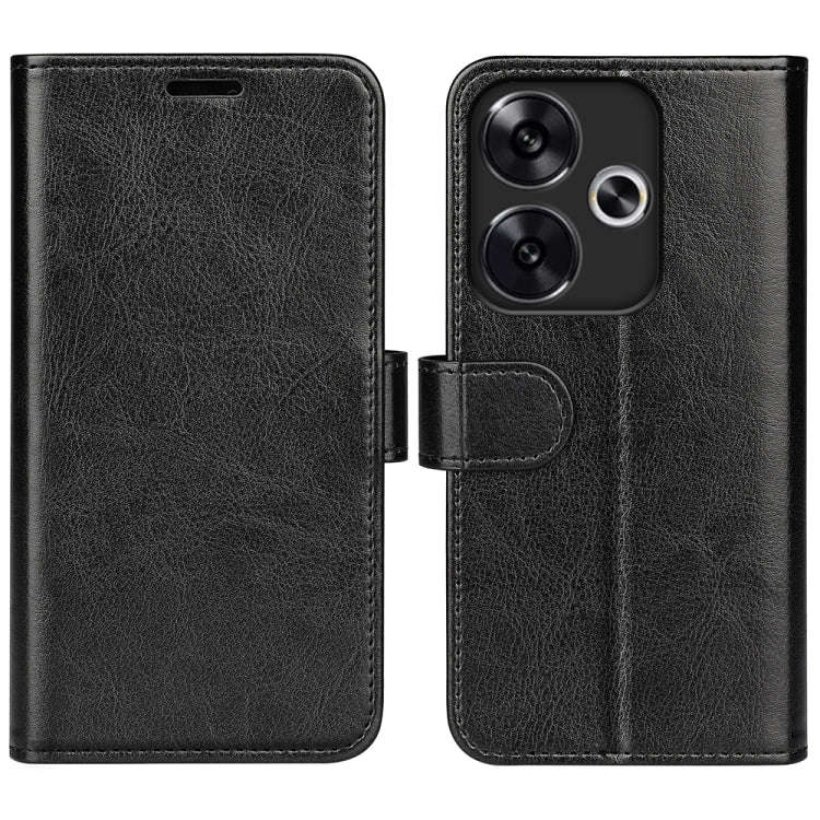 R64 Texture Horizontal Flip Leather Phone Case, For Xiaomi Redmi Note 14 Pro 5G, For Xiaomi 14T P...