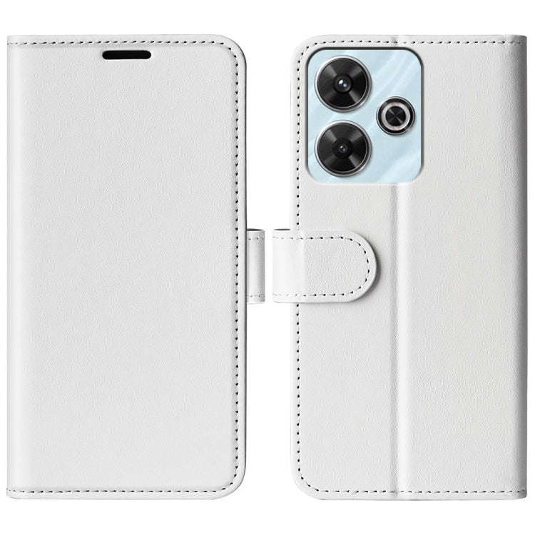 R64 Texture Horizontal Flip Leather Phone Case, For Xiaomi Redmi Note 14 Pro 5G, For Xiaomi 14T P...