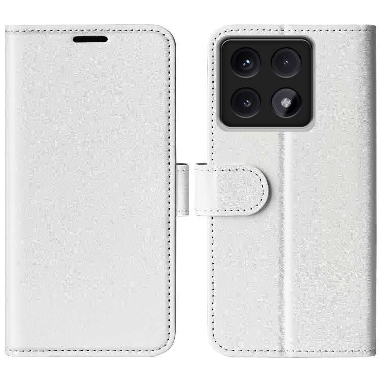 R64 Texture Horizontal Flip Leather Phone Case, For Xiaomi Redmi Note 14 Pro 5G, For Xiaomi 14T P...
