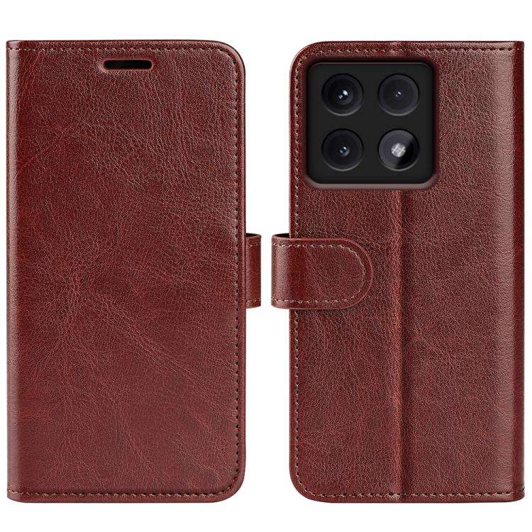 R64 Texture Horizontal Flip Leather Phone Case, For Xiaomi Redmi Note 14 Pro 5G, For Xiaomi 14T P...
