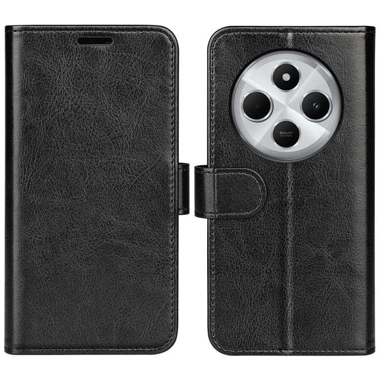 R64 Texture Horizontal Flip Leather Phone Case, For Xiaomi Redmi Note 14 Pro 5G, For Xiaomi 14T P...