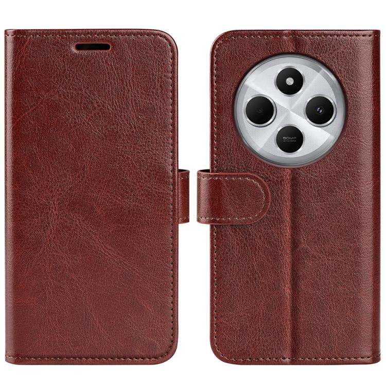 R64 Texture Horizontal Flip Leather Phone Case, For Xiaomi Redmi Note 14 Pro 5G, For Xiaomi 14T P...