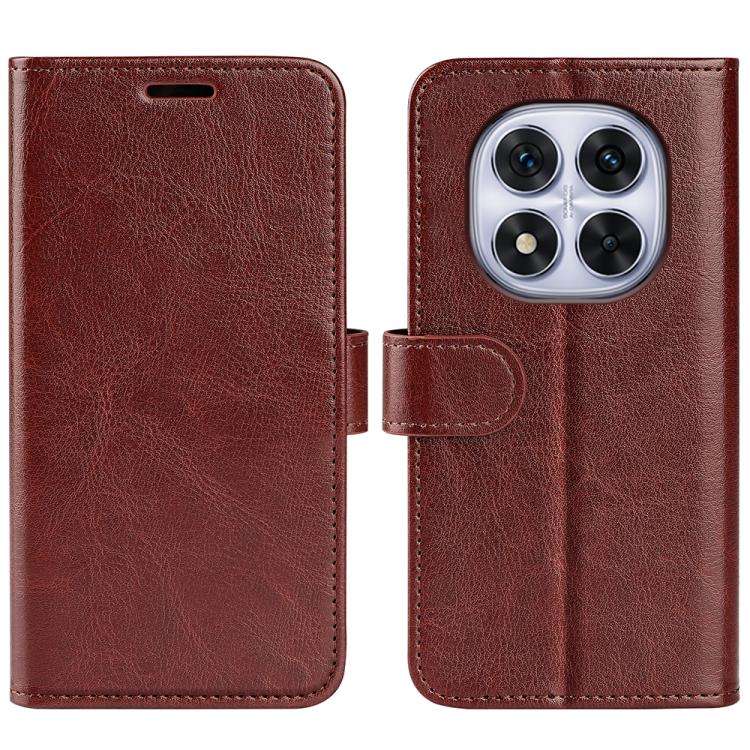 R64 Texture Horizontal Flip Leather Phone Case, For Xiaomi Redmi Note 14 Pro 5G, For Xiaomi 14T P...