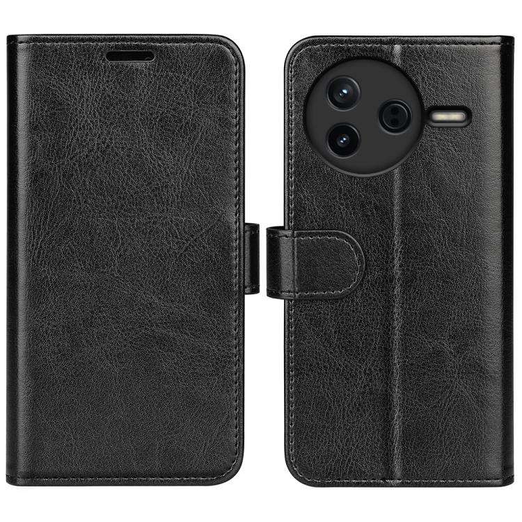 R64 Texture Horizontal Flip Leather Phone Case, For Xiaomi Poco F8 Ultra 5G, For Redmi Note 15 4G...