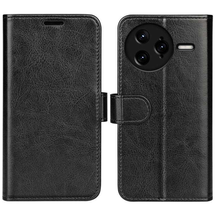 R64 Texture Horizontal Flip Leather Phone Case, For Xiaomi Poco F8 Ultra 5G, For Redmi Note 15 4G...