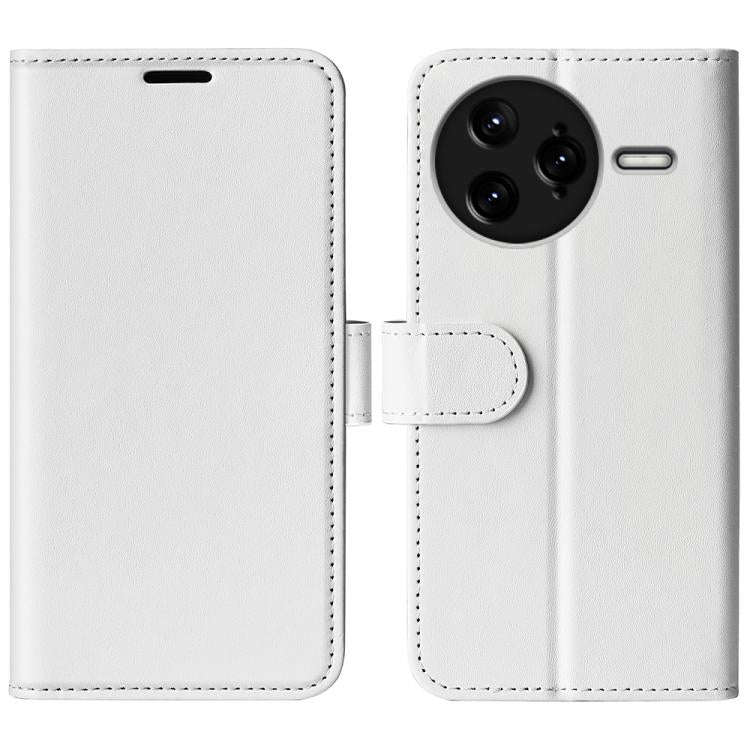 R64 Texture Horizontal Flip Leather Phone Case, For Xiaomi Poco F8 Ultra 5G, For Redmi Note 15 4G...