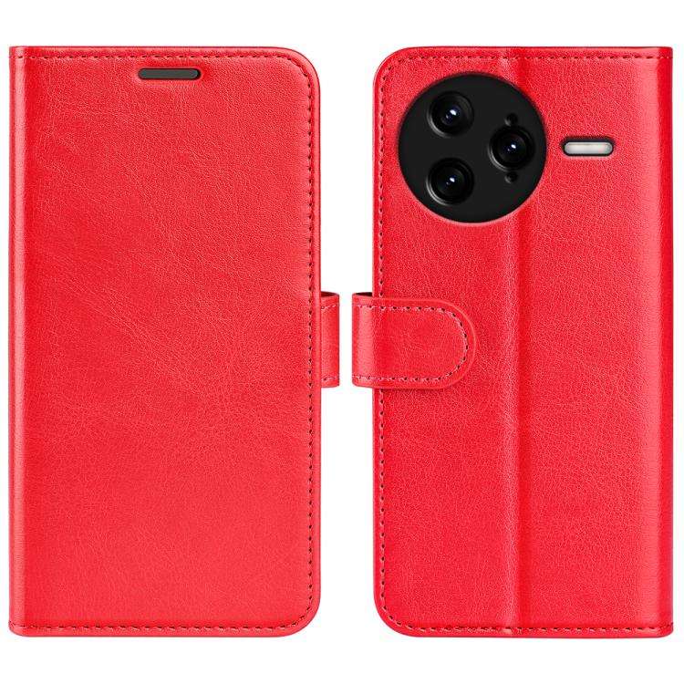 R64 Texture Horizontal Flip Leather Phone Case, For Xiaomi Poco F8 Ultra 5G, For Redmi Note 15 4G...