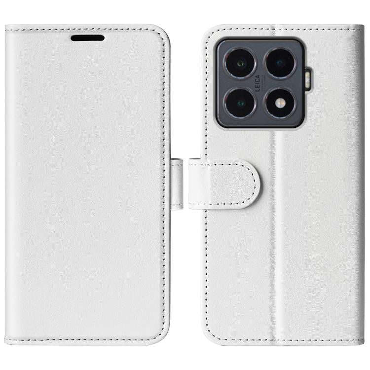 R64 Texture Horizontal Flip Leather Phone Case, For Redmi Note 17 Pro 5G Global 163.5mm, For Xiao...