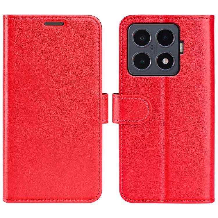 R64 Texture Horizontal Flip Leather Phone Case, For Redmi Note 17 Pro 5G Global 163.5mm, For Xiao...