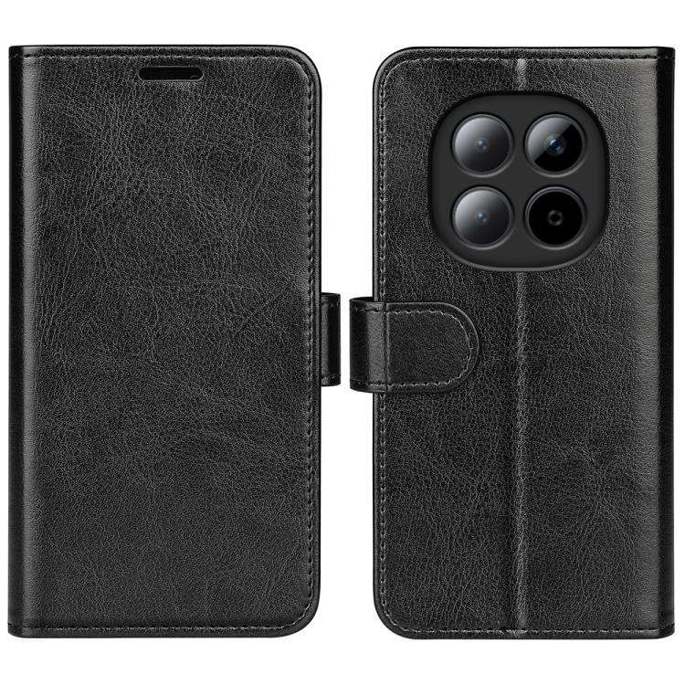 R64 Texture Horizontal Flip Leather Phone Case, For Redmi Note 17 Pro 5G Global 163.5mm, For Xiao...