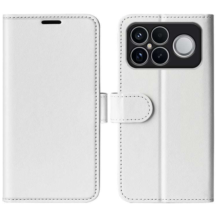 R64 Texture Horizontal Flip Leather Phone Case, For Xiaomi Poco F8 Ultra 5G, For Redmi Note 15 4G...