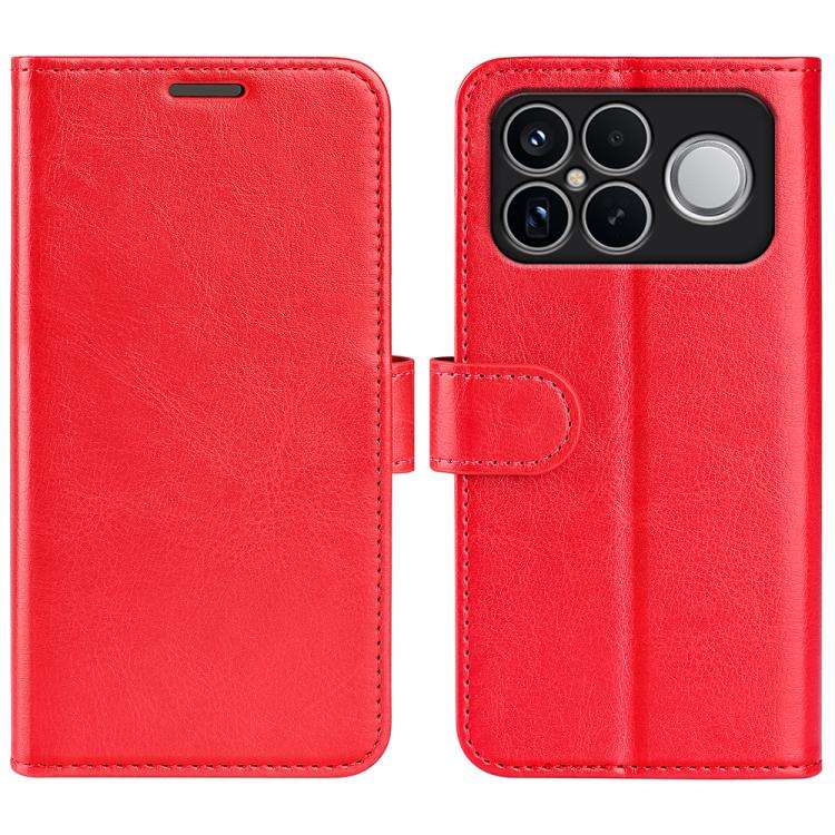 R64 Texture Horizontal Flip Leather Phone Case, For Xiaomi Poco F8 Ultra 5G, For Redmi Note 15 4G...