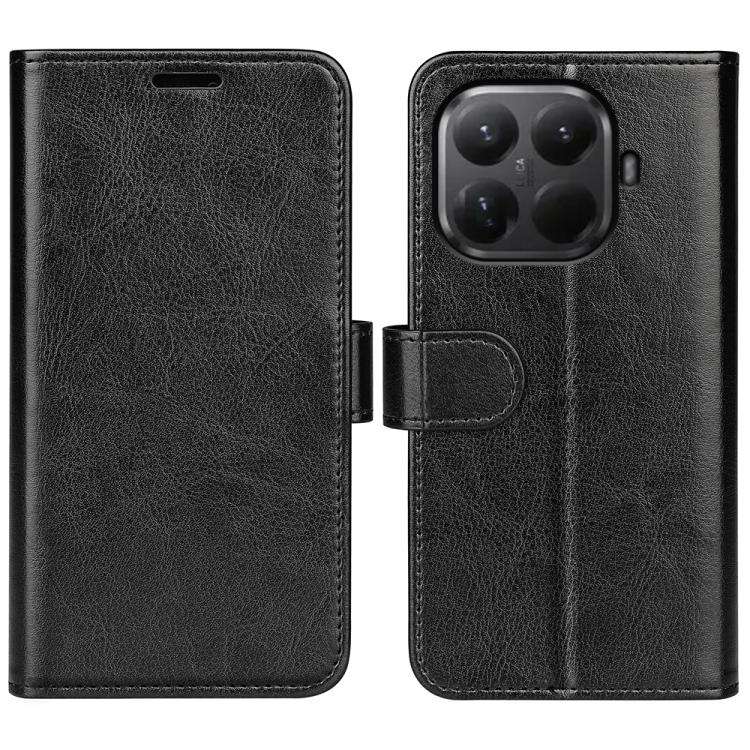 R64 Texture Horizontal Flip Leather Phone Case, For Redmi Note 17 Pro 5G Global 163.5mm, For Xiao...