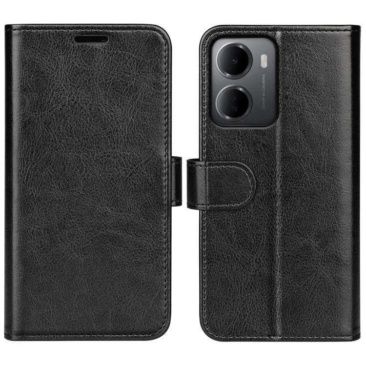 R64 Texture Horizontal Flip Leather Phone Case, For Redmi Note 17 Pro 5G Global 163.5mm, For Xiao...