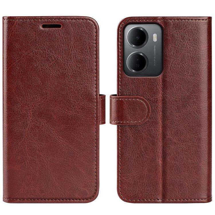 R64 Texture Horizontal Flip Leather Phone Case, For Redmi Note 17 Pro 5G Global 163.5mm, For Xiao...