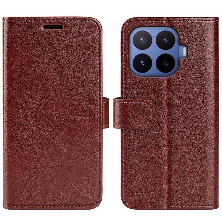 R64 Texture Horizontal Flip Leather Phone Case, For Redmi Note 17 Pro 5G Global 163.5mm, For Xiao...