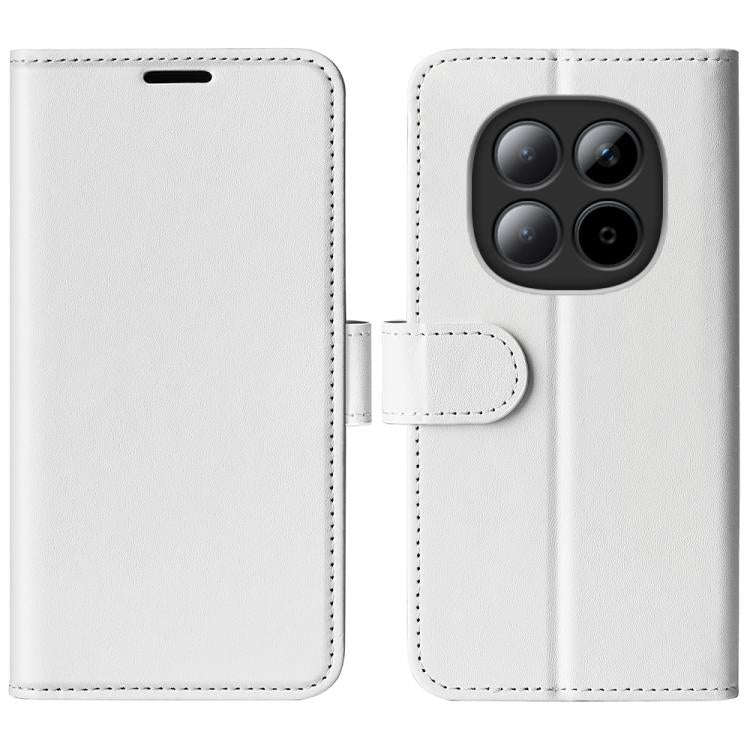 R64 Texture Horizontal Flip Leather Phone Case, For Redmi Note 17 Pro 5G Global 163.5mm, For Xiao...