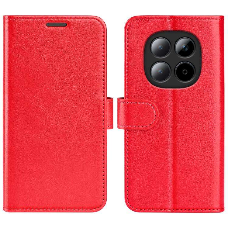R64 Texture Horizontal Flip Leather Phone Case, For Redmi Note 17 Pro 5G Global 163.5mm, For Xiao...