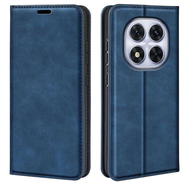 Retro-skin Magnetic Suction Leather Phone Case, For Xiaomi Redmi Note 14 Pro 4G, For Redmi Note 1...