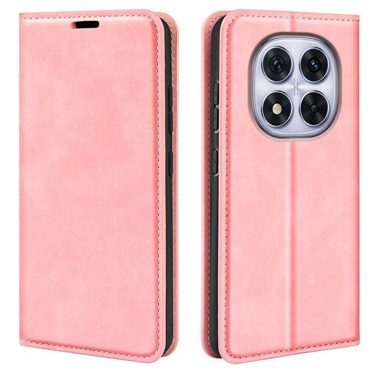 Retro-skin Magnetic Suction Leather Phone Case, For Xiaomi Redmi Note 14 Pro 4G, For Redmi Note 1...