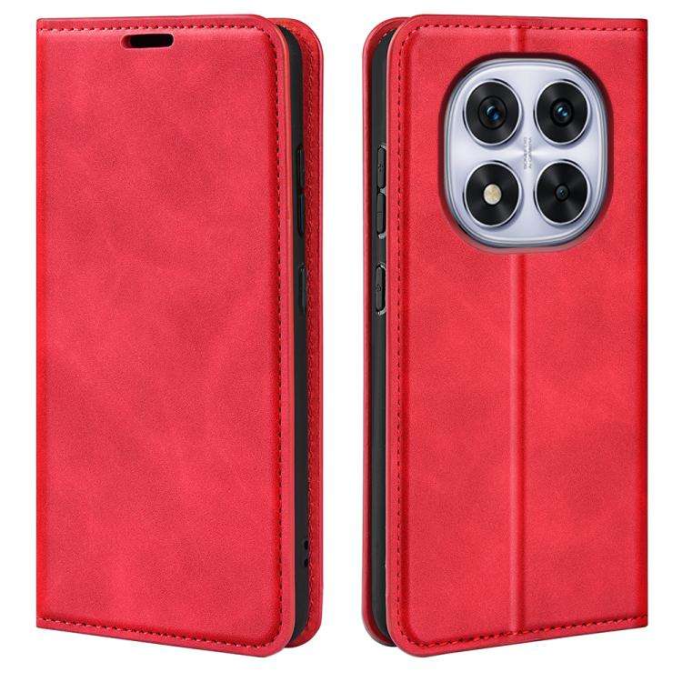 Retro-skin Magnetic Suction Leather Phone Case, For Xiaomi Redmi Note 14 Pro 4G, For Redmi Note 1...