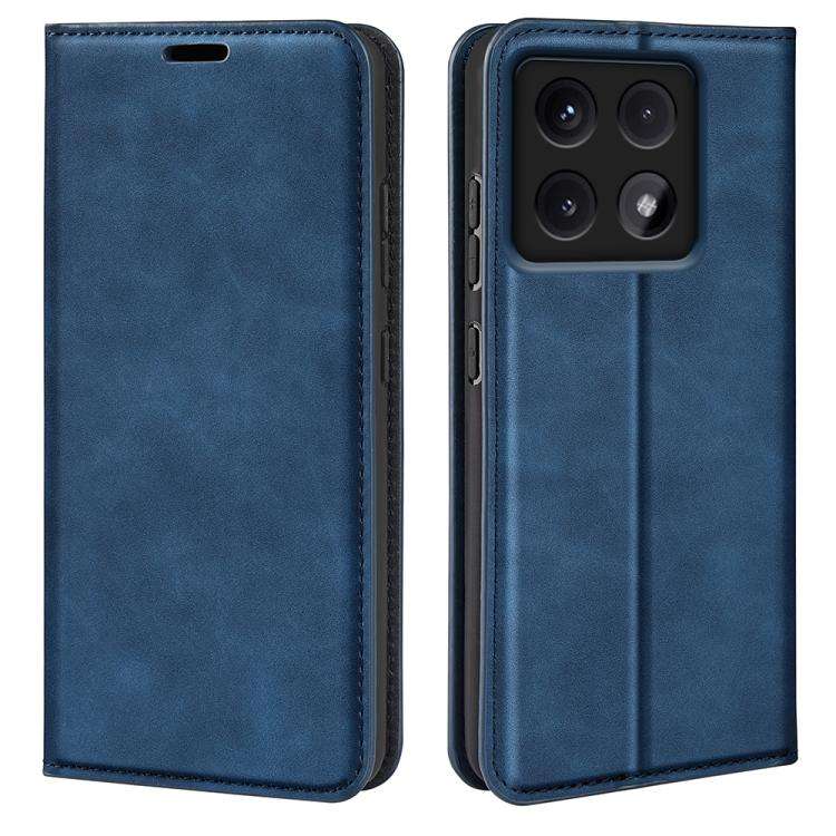 Retro-skin Magnetic Suction Leather Phone Case, For Xiaomi Redmi Note 14 Pro 4G, For Redmi Note 1...