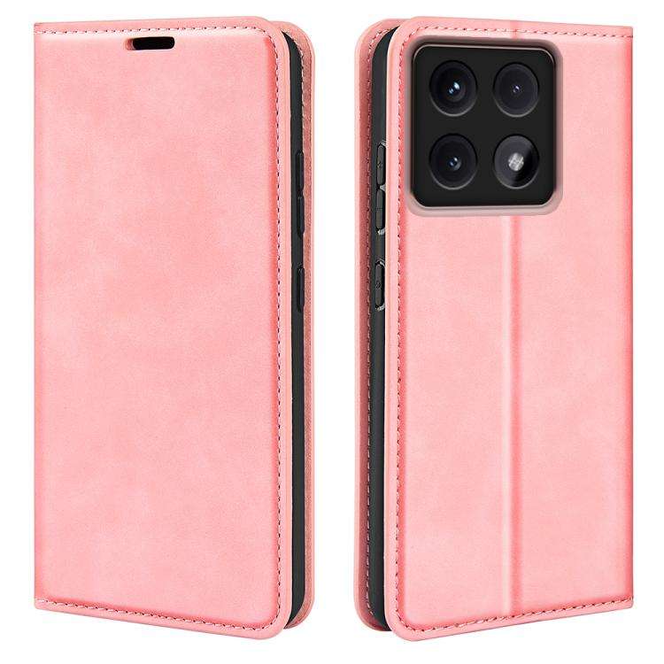 Retro-skin Magnetic Suction Leather Phone Case, For Xiaomi Redmi Note 14 Pro 4G, For Redmi Note 1...