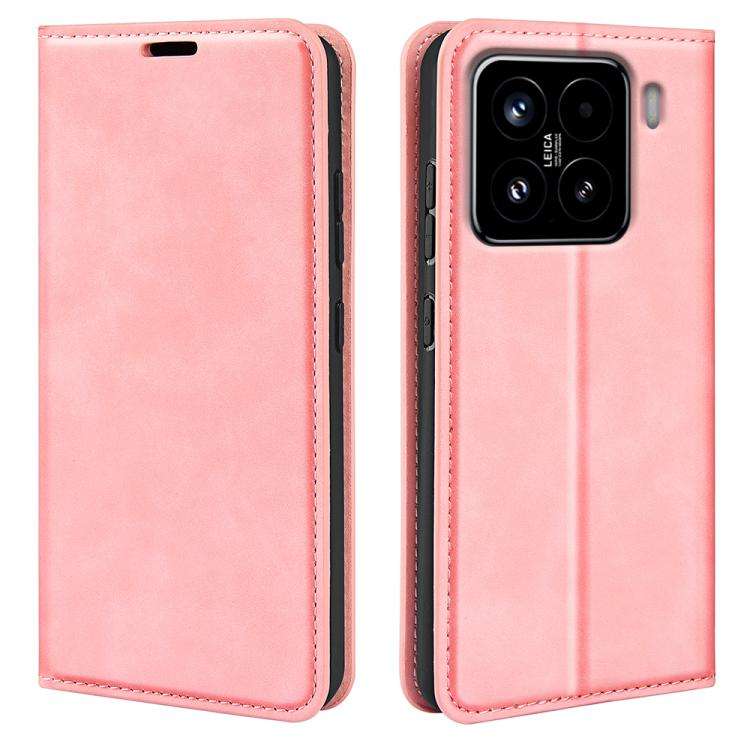 Retro-skin Magnetic Suction Leather Phone Case, For Xiaomi Redmi Note 14 Pro 4G, For Redmi Note 1...